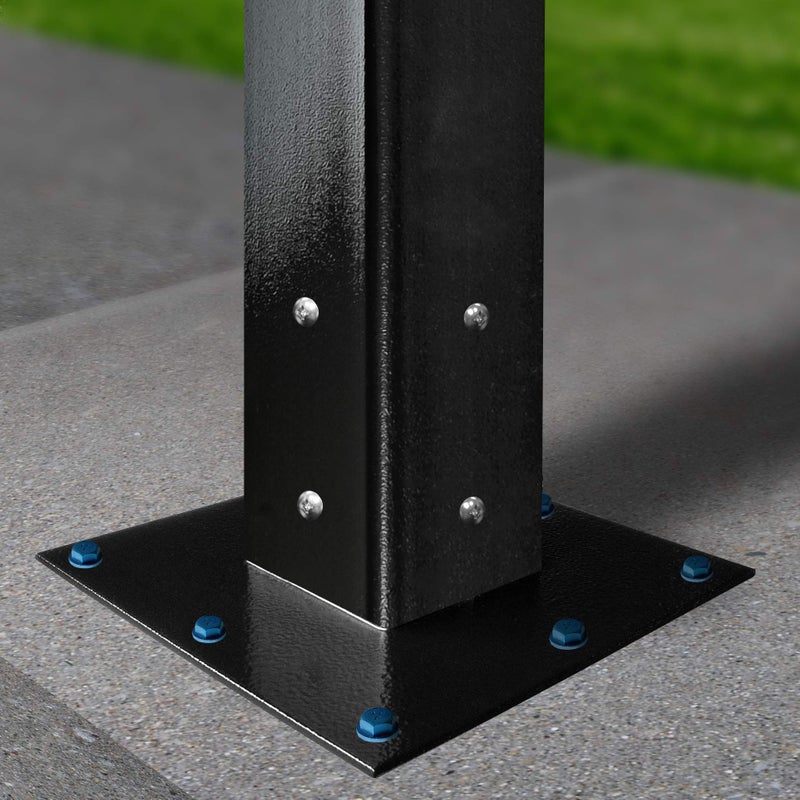 Mail Boss, Black 7155 Surface Mount Base Plate - Image 2